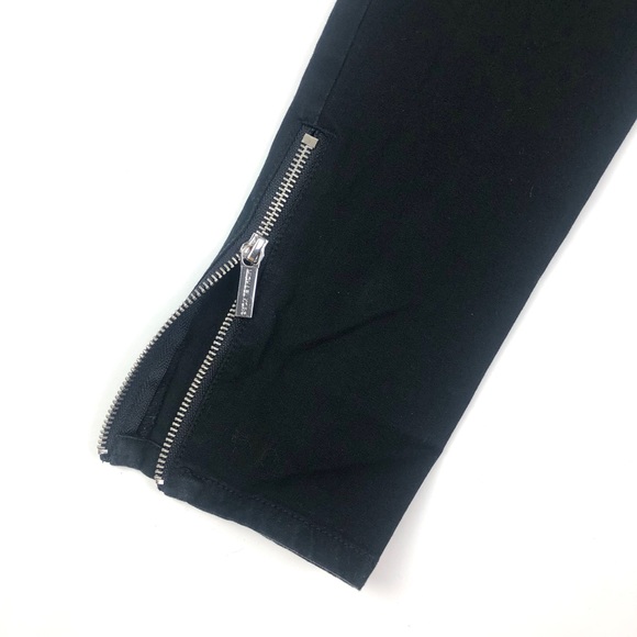Michael Kors Zip-Pocket Twill Black Skinny Jeans - Picture 8 of 8